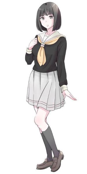 群六 (gunroku)さんの恋愛ゲームの女性キャラクターのデザイン・イラスト制作への提案