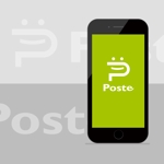 イイアイデア (iiidea)さんの弊社アプリ　Poste　スマホアプリ（iOS,Android）アイコン画像への提案