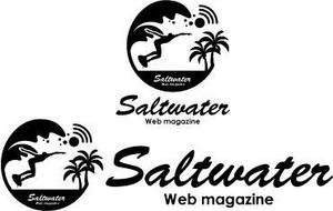 中津留　正倫 (cpo_mn)さんのウェブマガジン「Saltwater Magazine」のロゴ制作への提案