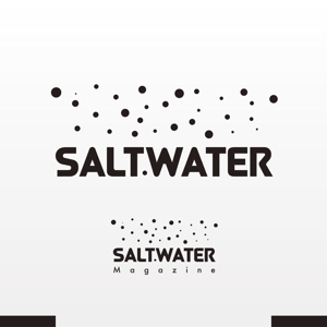 MaxDesign (shojiro)さんのウェブマガジン「Saltwater Magazine」のロゴ制作への提案