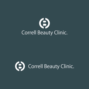 stack (stack)さんの新規開院するクリニック「 Correll Beauty Clinic.」のロゴマークとフォントデザインへの提案