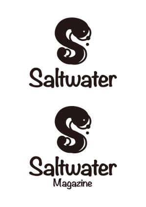 山口朗 (akiray1)さんのウェブマガジン「Saltwater Magazine」のロゴ制作への提案