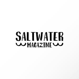 カタチデザイン (katachidesign)さんのウェブマガジン「Saltwater Magazine」のロゴ制作への提案