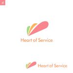 株式会社ティル (scheme-t)さんの「Heart・of・Service」のロゴ作成への提案