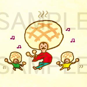 P_P ()さんのメロンパンのキャラクター募集への提案