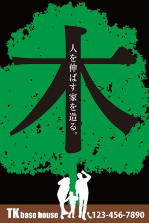 kurosuke7 (kurosuke7)さんの建築中の足場に取り付けるのぼりデザインへの提案