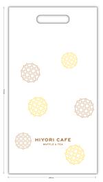 Pepper (ideogram)さんのアメリカンワッフル専門店の手提げビニル袋のデザインへの提案