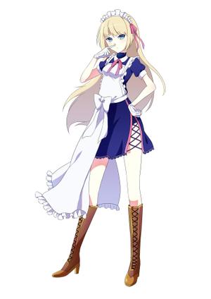 teo (teorekka)さんの人差し指で鼻の下をこする少女のキャラクターデザインへの提案