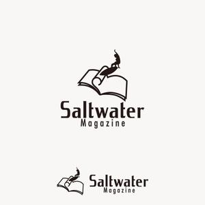 edesign213 (edesign213)さんのウェブマガジン「Saltwater Magazine」のロゴ制作への提案
