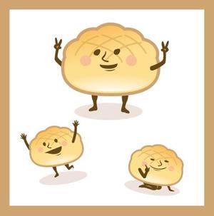 seibake (seibake)さんのメロンパンのキャラクター募集への提案