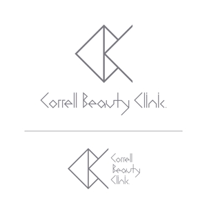 alphatone (alphatone)さんの新規開院するクリニック「 Correll Beauty Clinic.」のロゴマークとフォントデザインへの提案