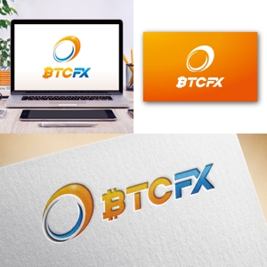 Hi-Design (hirokips)さんの仮想通貨サイト「BTCFX」のロゴへの提案