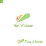 株式会社ティル (scheme-t)さんの「Heart・of・Service」のロゴ作成への提案