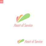 株式会社ティル (scheme-t)さんの「Heart・of・Service」のロゴ作成への提案