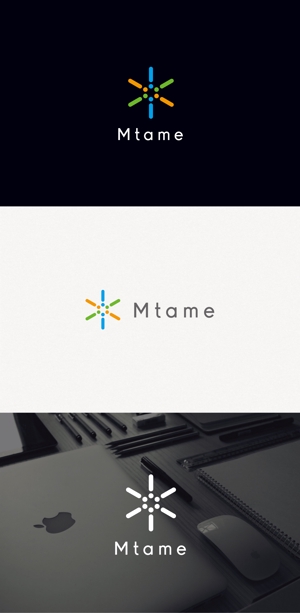 tanaka10 (tanaka10)さんのWEBプロモーション事業を手掛ける新会社「Mtame株式会社」のロゴへの提案