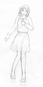 あいすくりん (sayo-haya)さんの恋愛ゲームの女性キャラクターのデザイン・イラスト制作への提案