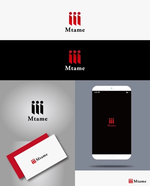haruru (haruru2015)さんのWEBプロモーション事業を手掛ける新会社「Mtame株式会社」のロゴへの提案