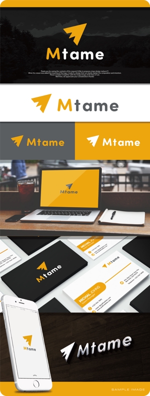 maharo77 (maharo77)さんのWEBプロモーション事業を手掛ける新会社「Mtame株式会社」のロゴへの提案