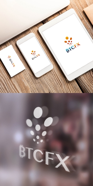 Kaz (kaz69s)さんの仮想通貨サイト「BTCFX」のロゴへの提案