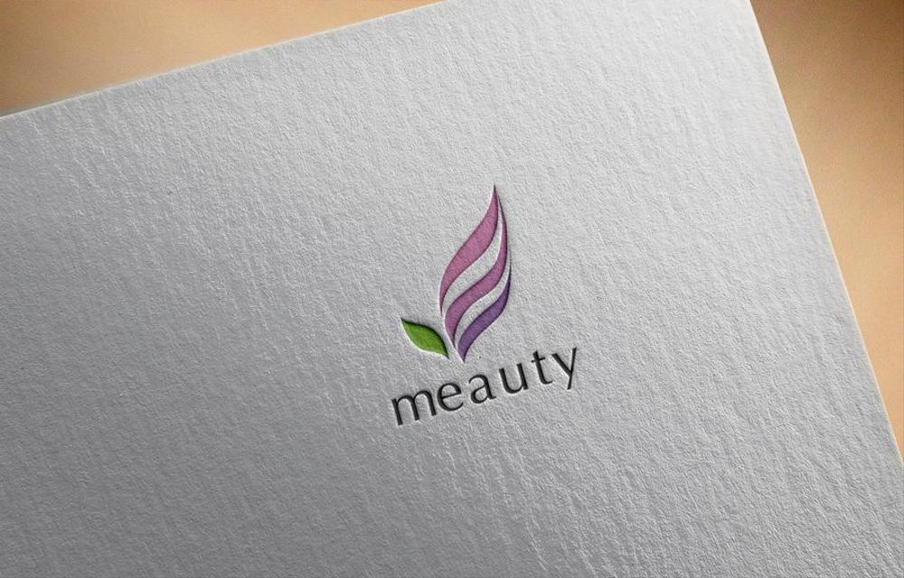 ☆新規設立☆セルフエステ「meauty」のロゴマーク