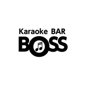 katu_design (katu_design)さんのカラオケBARの「BOSS」というお店のロゴへの提案