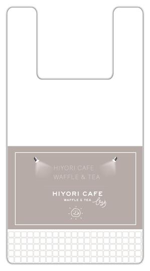 amulet (amulet)さんのアメリカンワッフル専門店の手提げビニル袋のデザインへの提案