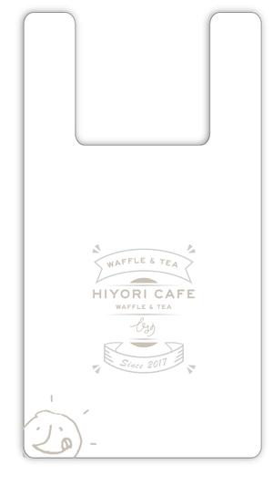 amulet (amulet)さんのアメリカンワッフル専門店の手提げビニル袋のデザインへの提案