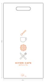 Pepper (ideogram)さんのアメリカンワッフル専門店の手提げビニル袋のデザインへの提案
