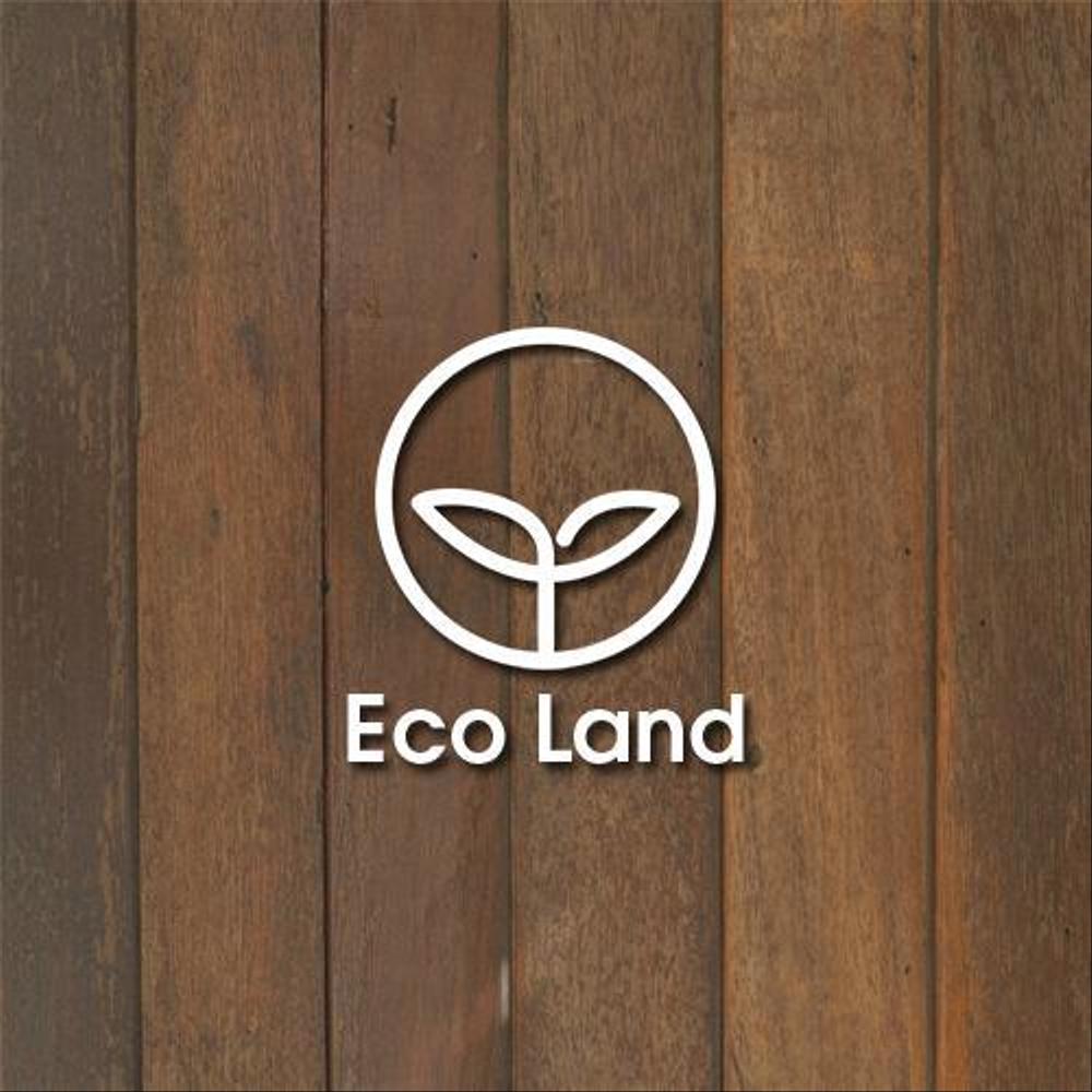 紙100%のエコ商品を製造する「Eco Land」のロゴ