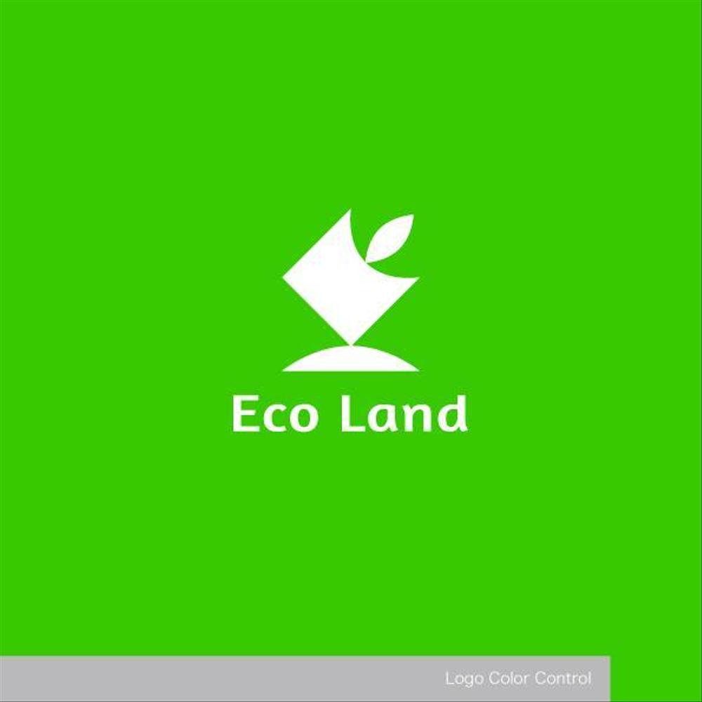 紙100%のエコ商品を製造する「Eco Land」のロゴ