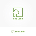 FUNCTION (sift)さんの紙100%のエコ商品を製造する「Eco Land」のロゴへの提案