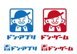 ninaiya (ninaiya)さんのアプリ紹介サイト「ドン・アプリ」と「ドン・ゲーム」のロゴへの提案