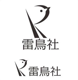 sametさんの「雷鳥社」のロゴ作成への提案