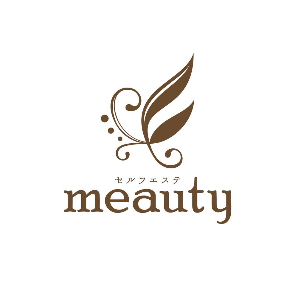 ☆新規設立☆セルフエステ「meauty」のロゴマーク