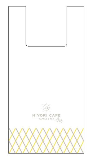 yoshiaki (aka_chi)さんのアメリカンワッフル専門店の手提げビニル袋のデザインへの提案