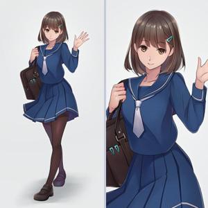 もにく (moniku)さんの恋愛ゲームの女性キャラクターのデザイン・イラスト制作への提案