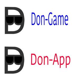さんのアプリ紹介サイト「ドン・アプリ」と「ドン・ゲーム」のロゴへの提案