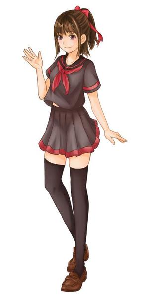 ここもち (cocomochi)さんの恋愛ゲームの女性キャラクターのデザイン・イラスト制作への提案