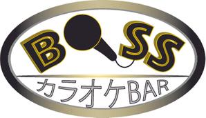 jamii (Jamihkx)さんのカラオケBARの「BOSS」というお店のロゴへの提案