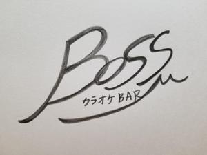 yukari ()さんのカラオケBARの「BOSS」というお店のロゴへの提案
