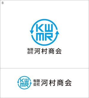 z-yanagiya (z-yanagiya)さんの資源リサイクル会社「有限会社　河村商会」のロゴへの提案