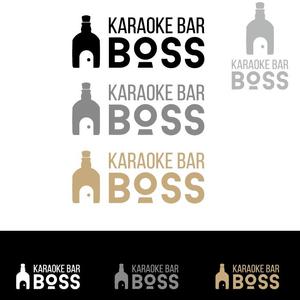 OTO dESIGN (otodesign)さんのカラオケBARの「BOSS」というお店のロゴへの提案