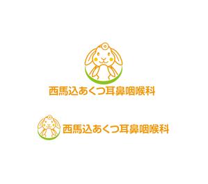 horieyutaka1 (horieyutaka1)さんのうさぎをモチーフとした新規開院の耳鼻咽喉科クリニックのロゴをお願いしますへの提案