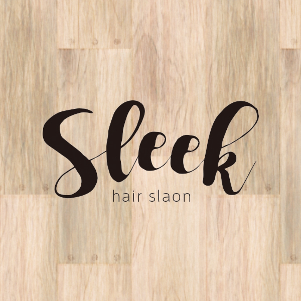 美容室「sleek」のロゴ