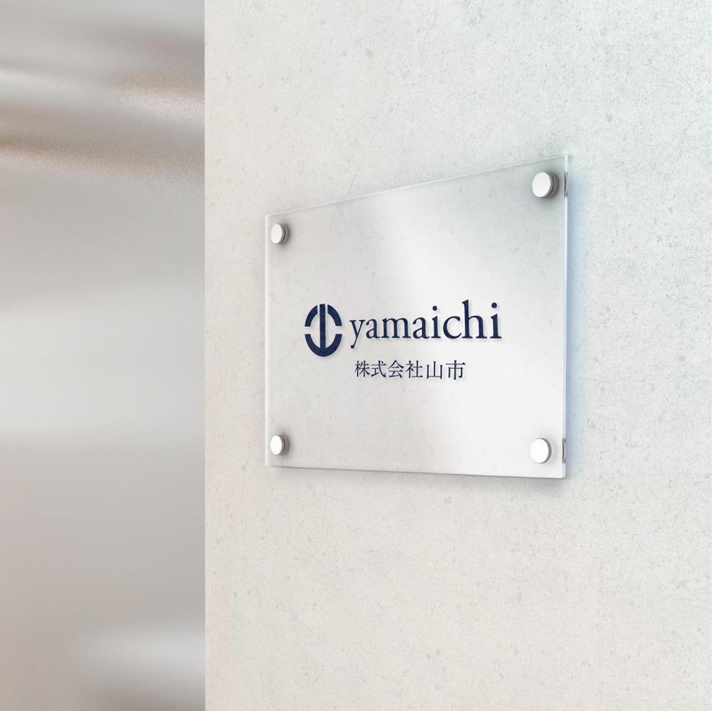 ビル管理会社「yamaichi」のロゴ