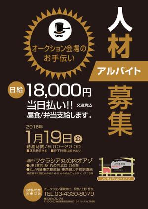 nanno1950さんの人材募集のフライヤー作成への提案