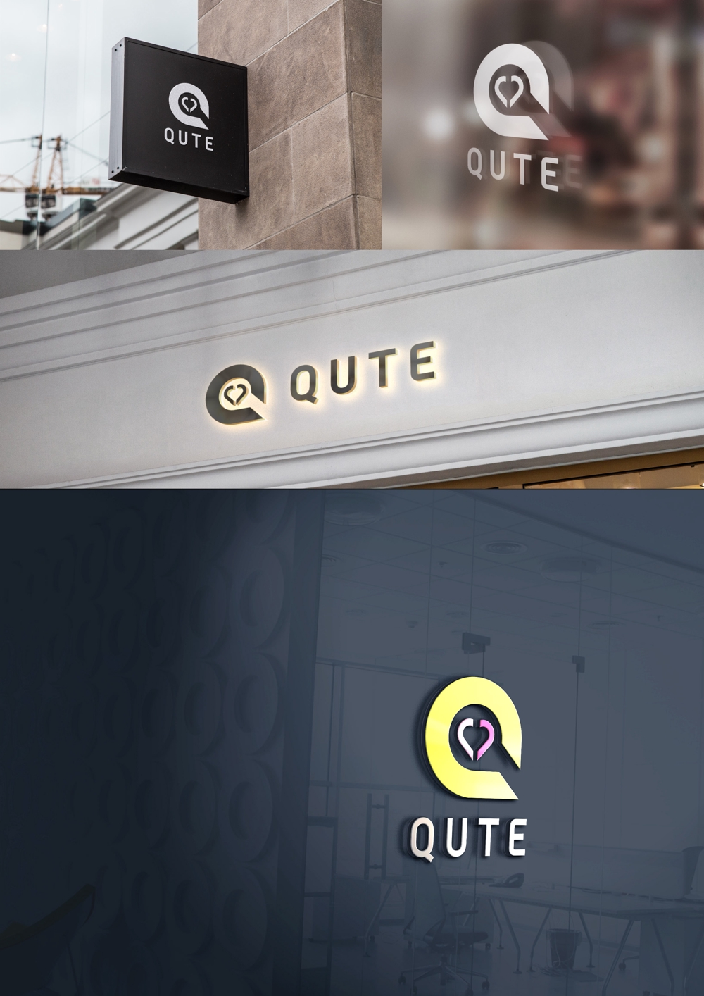 キャスティングサービス「QUTE」のロゴ