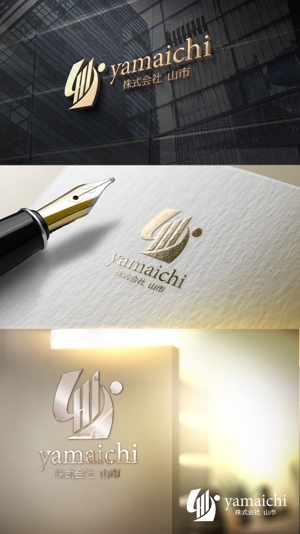 NJONESKYDWS (NJONES)さんのビル管理会社「yamaichi」のロゴへの提案