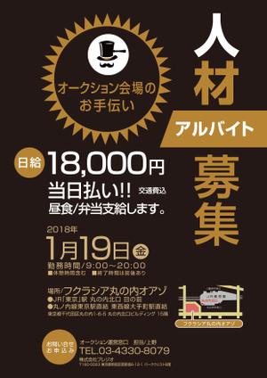 nanno1950さんの人材募集のフライヤー作成への提案