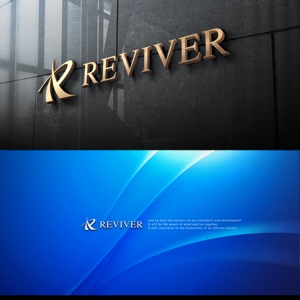 Riku5555 (RIKU5555)さんの企業「Reviver（リバイバー）」のロゴへの提案
